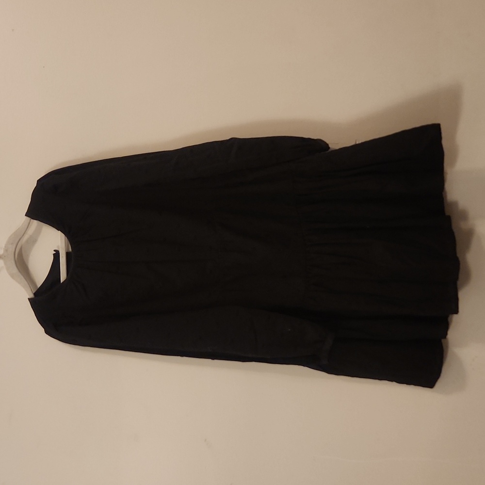 Gb girls black tiered dress